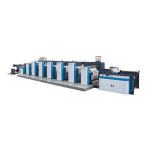 Máquina de impressão flexográfica de copo de papel colorido HRY-1000