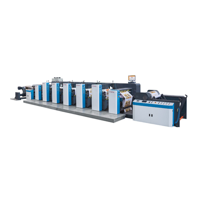 Máquina de impressão flexográfica de copo de papel colorido HRY-1000