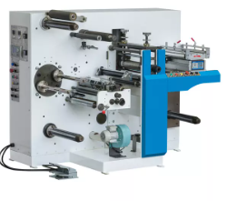 M&aacute;quina autom&aacute;tica rotativa de corte e vinco de etiquetas autoadesivas